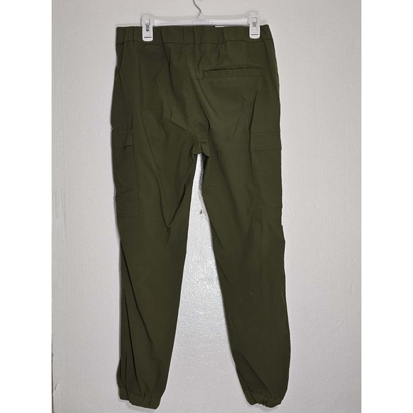 ✨ Express Women's Olive Green Cargo Jogger Pants Size M GUC Casual Utility ✨ - Picture 2 of 6